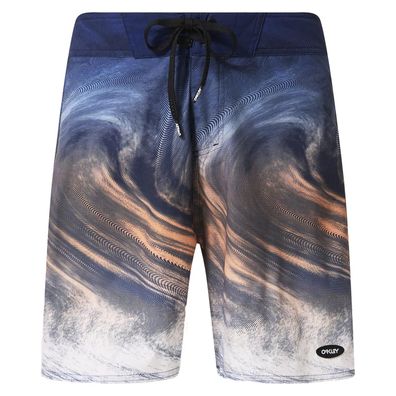 OAKLEY Boardshort Cosmic Tides 18" gradient swirl bl/ og