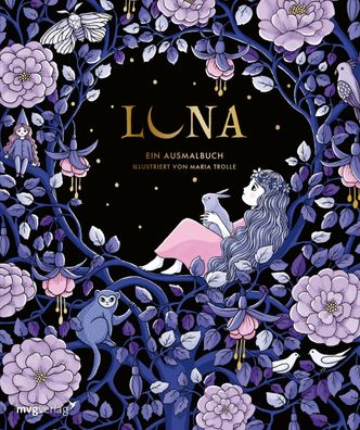 Luna - Ein Ausmalbuch, Maria Trolle