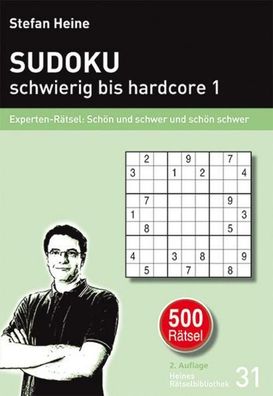 Sudoku ? schwierig bis hardcore 1, Stefan Heine