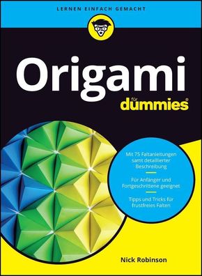 Origami f?r Dummies, Nick N. Robinson