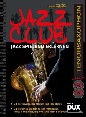 Jazz Club, Tenorsaxophon (mit 2 CDs), Andy Mayerl