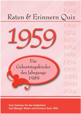 Raten & Erinnern Quiz 1959, Karl Mangei