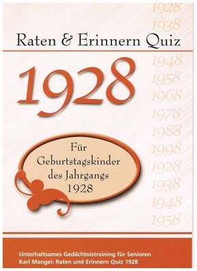 Raten & Erinnern Quiz 1928, Karl Mangei