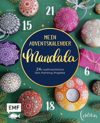 Mein Adventskalender-Buch: Mandala, Anja Gries