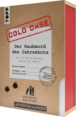 Die R?tselbibliothek. Adventskalender - Cold Case: Der Raubmord des Jahrzeh ...