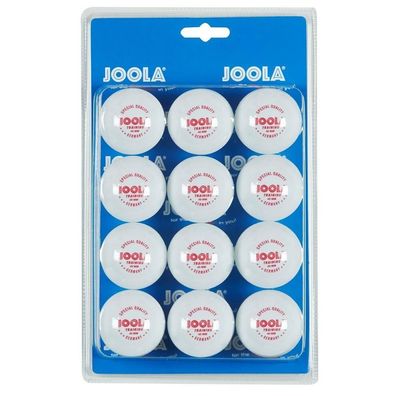 JOOLA Tischtennis Set Mega Carbon + 12 x TT Bälle weiß
