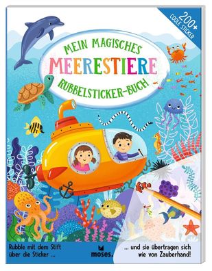 Mein magisches Rubbelsticker-Buch Meerestiere, Amanda Lott
