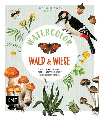 Watercolor Wald und Wiese, Stefanie Eberhard