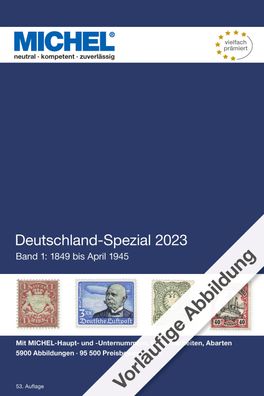 Deutschland-Spezial 2023 - Band 1, MICHEL-Redaktion