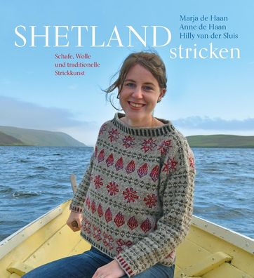 Shetland stricken, Anne de Haan