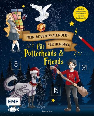 Mein Adventskalender-Zeichenbuch f?r Potterheads and Friends, Berrin Jost