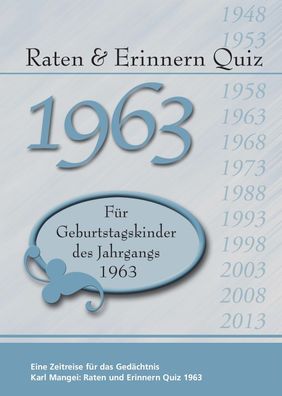 Raten & Erinnern Quiz 1963, Karl Mangei