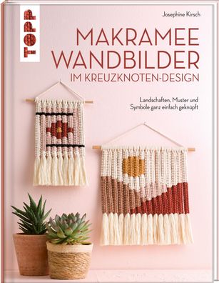 Makramee Wandbilder im Kreuzknoten-Design, Josephine Kirsch