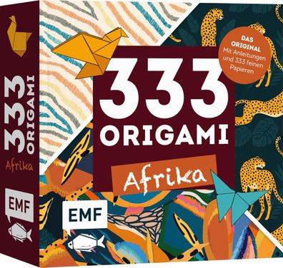 333 Origami - Faszination Afrika - Farbenfrohe Papiere falten,