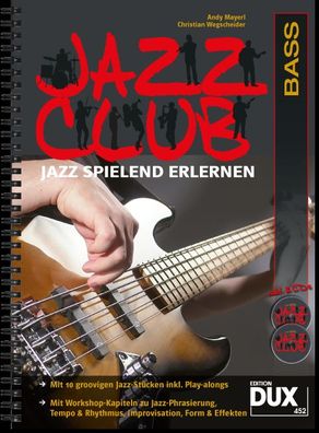 Jazz Club, Bass (mit 2 CDs), Andy Mayerl