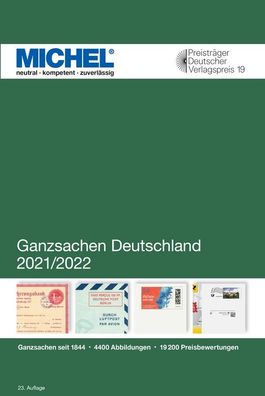 MICHEL Ganzsachen Deutschland 2021/2022, Michel-Redaktion