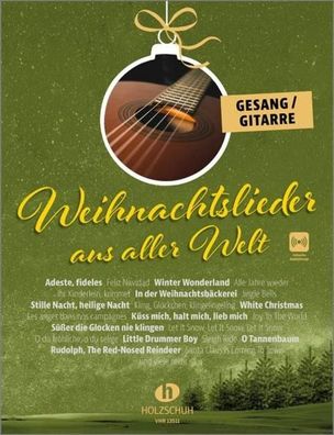 Weihnachtslieder aus aller Welt - Gesang/ Gitarre, Hans Westermeier