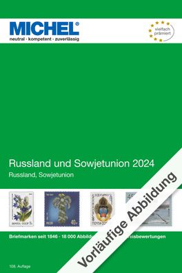 Russland und Sowjetunion 2023/2024, MICHEL-Redaktion