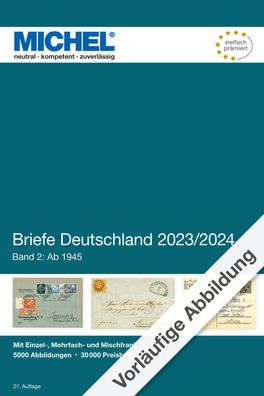 Briefe Deutschland 2023/2024, MICHEL-Redaktion