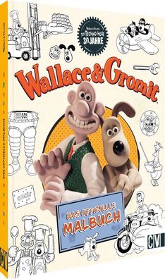 Wallace & Gromit - Das offizielle Malbuch,