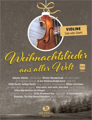Weihnachtslieder aus aller Welt - Violine, Uwe Sieblitz