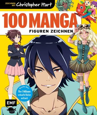 100 Manga-Figuren zeichnen, Christopher Hart