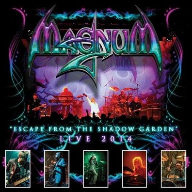 Magnum: Escape From The Shadow Garden: Live 2014 - Steamhammer - (CD / Titel: H-P)