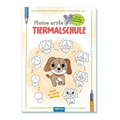 Tr?tsch Malbuch Meine erste Tiermalschule Hund, Tr?tsch Verlag GmbH & Co. KG