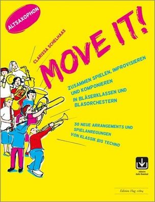 Move it! - Altsaxofon, Clarissa Schelhaas