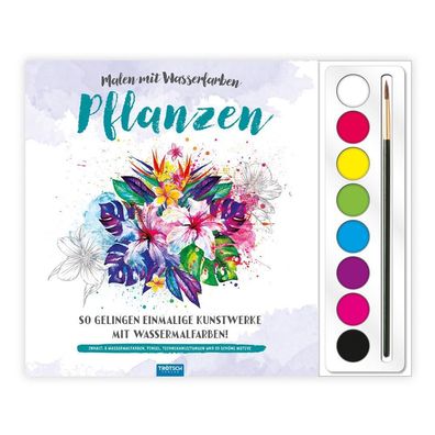 Tr?tsch Malen mit Wasserfarben Pflanzen, Tr?tsch Verlag GmbH & Co. KG