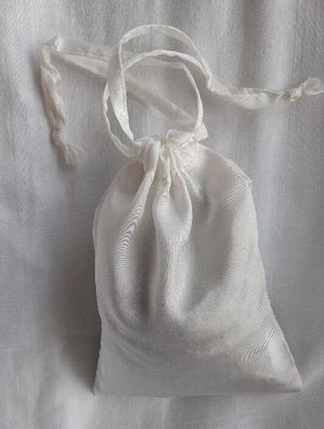 2 St Lavendelsäckchen aus reiner Seide ! gefüllt mit je 40 g BIO-Lavendelblüten