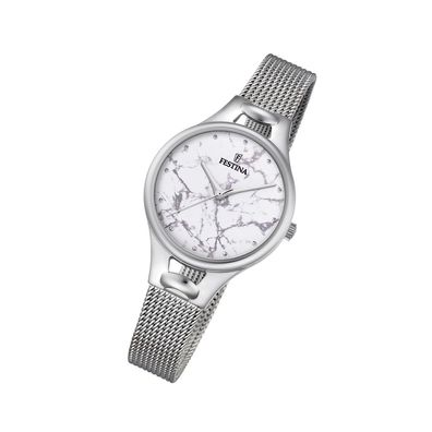 Festina Edelstahl Damen Uhr F16950/ E Armbanduhr silber Mademoiselle UF16950/ E