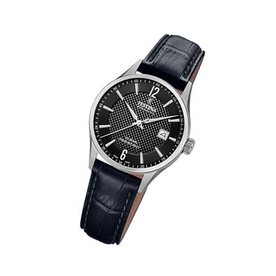 Festina Leder Damen Uhr F20009/4 Armband-Uhr schwarz Swiss Made UF20009/4