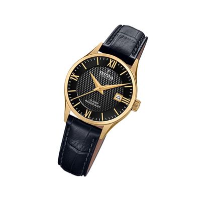Festina Leder Damen Uhr F20011/4 Armband-Uhr schwarz Swiss Made UF20011/4