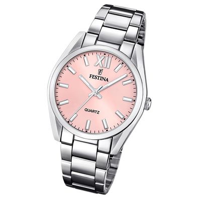 Festina Damenuhr Boyfriend F20622/2 Armbanduhr Edelstahl silber UF20622/2