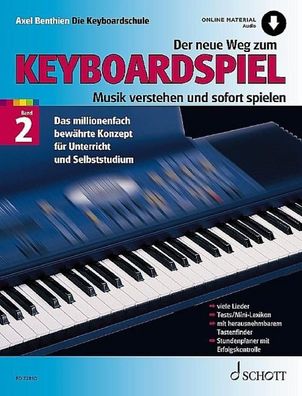 Der neue Weg zum Keyboardspiel. Band 2, Axel Benthien