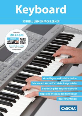 Keyboard - Schnell und einfach lernen (mit QR-Codes), Helmut Hage
