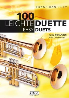 100 leichte Duette f?r 2 Trompeten, Helmut Hage