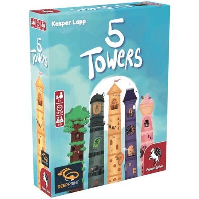5 Towers (Deep Print Games) - (English Edition)