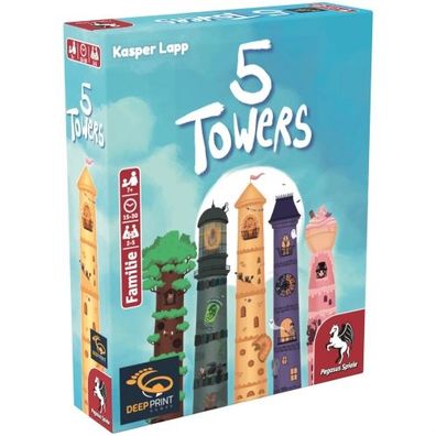 5 Towers (Deep Print Games) - deutsch