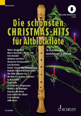 Die sch?nsten Christmas-Hits f?r Alt-Blockfl?te,