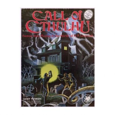 Call of Cthulhu - Horror Roleplaying in the Worlds of H.P. Lovecraft - 2nd Edition -