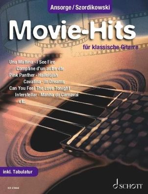 Movie-Hits f?r Gitarre. Spielbuch.,