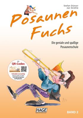 Posaunen Fuchs Band 2 mit CD, Stefan D?nser