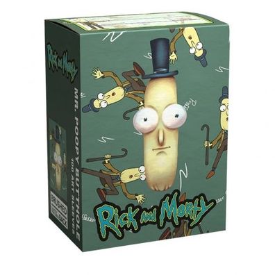 Dragon Shield - Classic Brushed Art - Rick/ Morty - Mr. Poopy Butthole (100)
