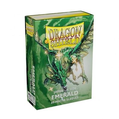 Dragon Shield - Japanese Matte - Emerald (60) - englisch