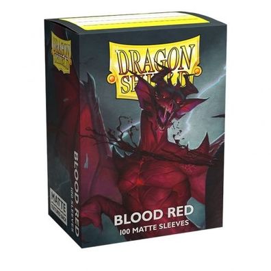 Dragon Shield - Matte - Blood Red(100)