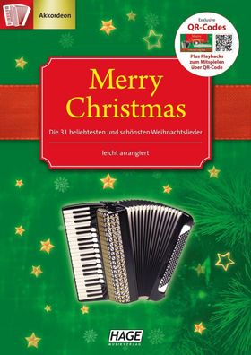 Merry Christmas f?r Akkordeon, Hage Musikverlag
