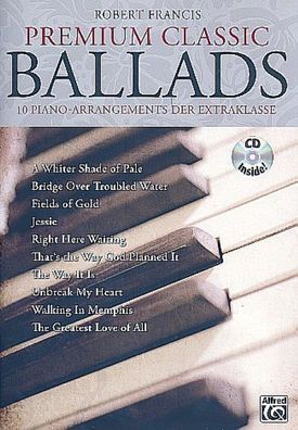 Premium Classic Ballads. 10 Piano-Arrangements der Extraklasse. Mit CD!, Ro ...