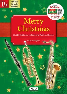 Merry Christmas f?r B-Instrumente, Hage Musikverlag